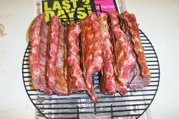 Ribs in the rack