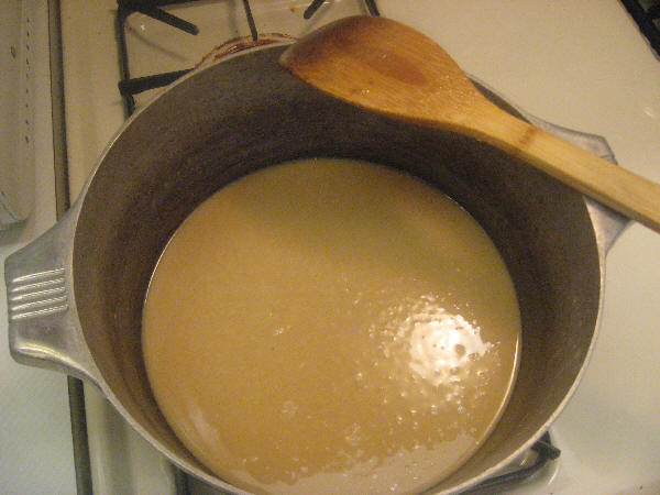 Starting to make roux